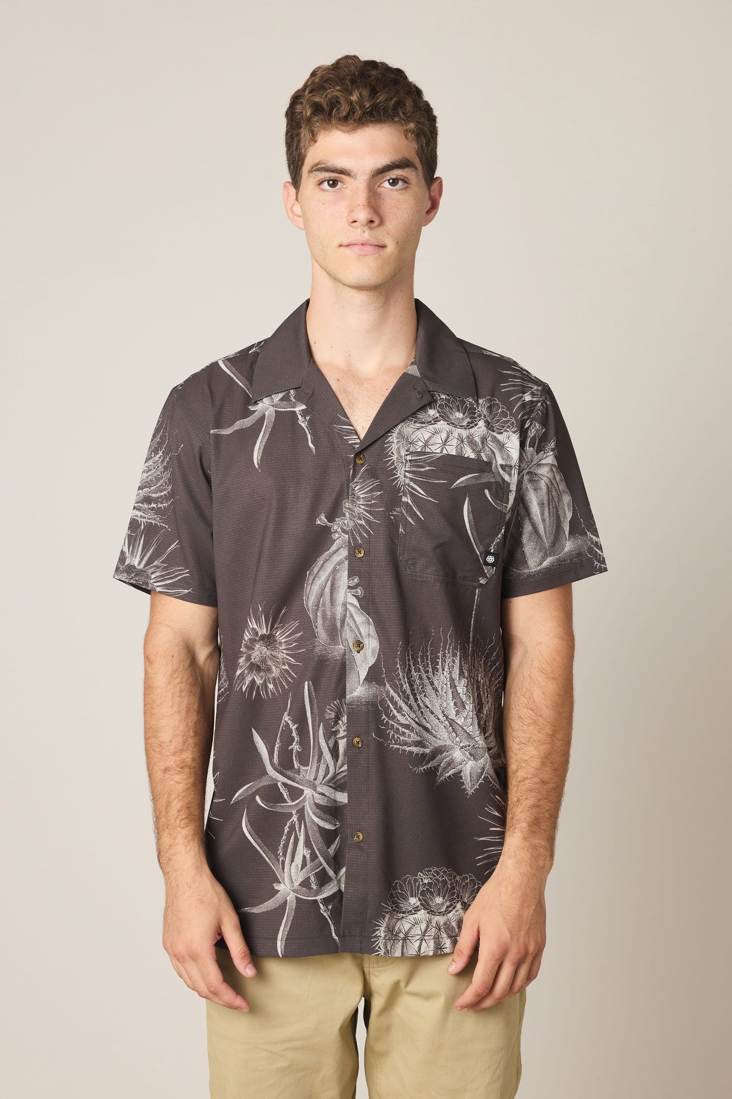 686 Men's Nomad Perforated Button Down Shirt | Sale
