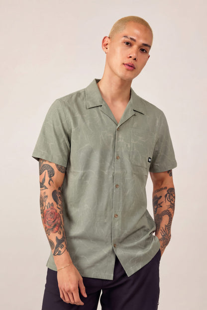 686 Men's Nomad Perforated Button Down Shirt | Sale