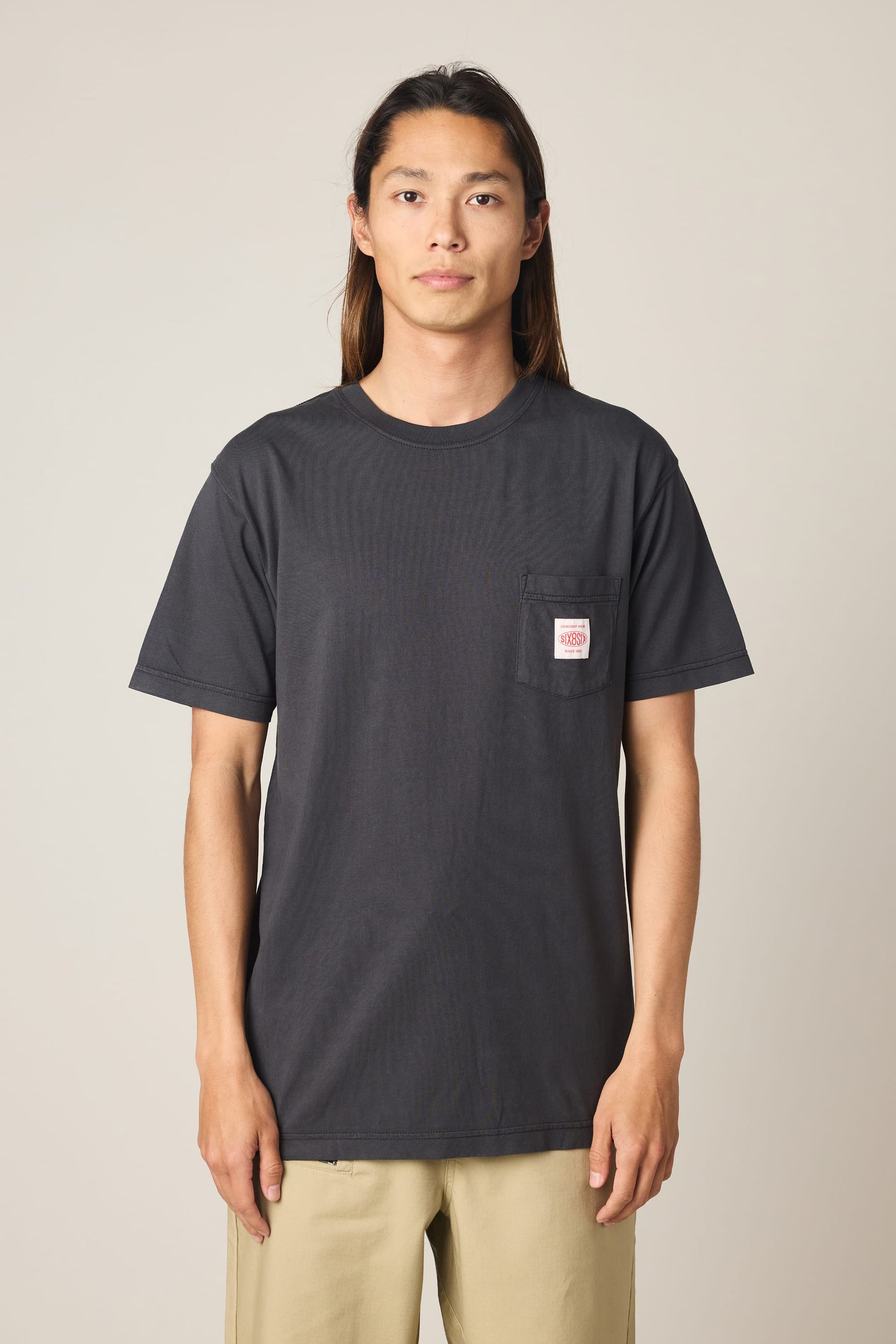 WASHED BLACK,S,Authentic Fit