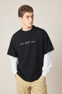 BLACK WHITE,S,Authentic Fit