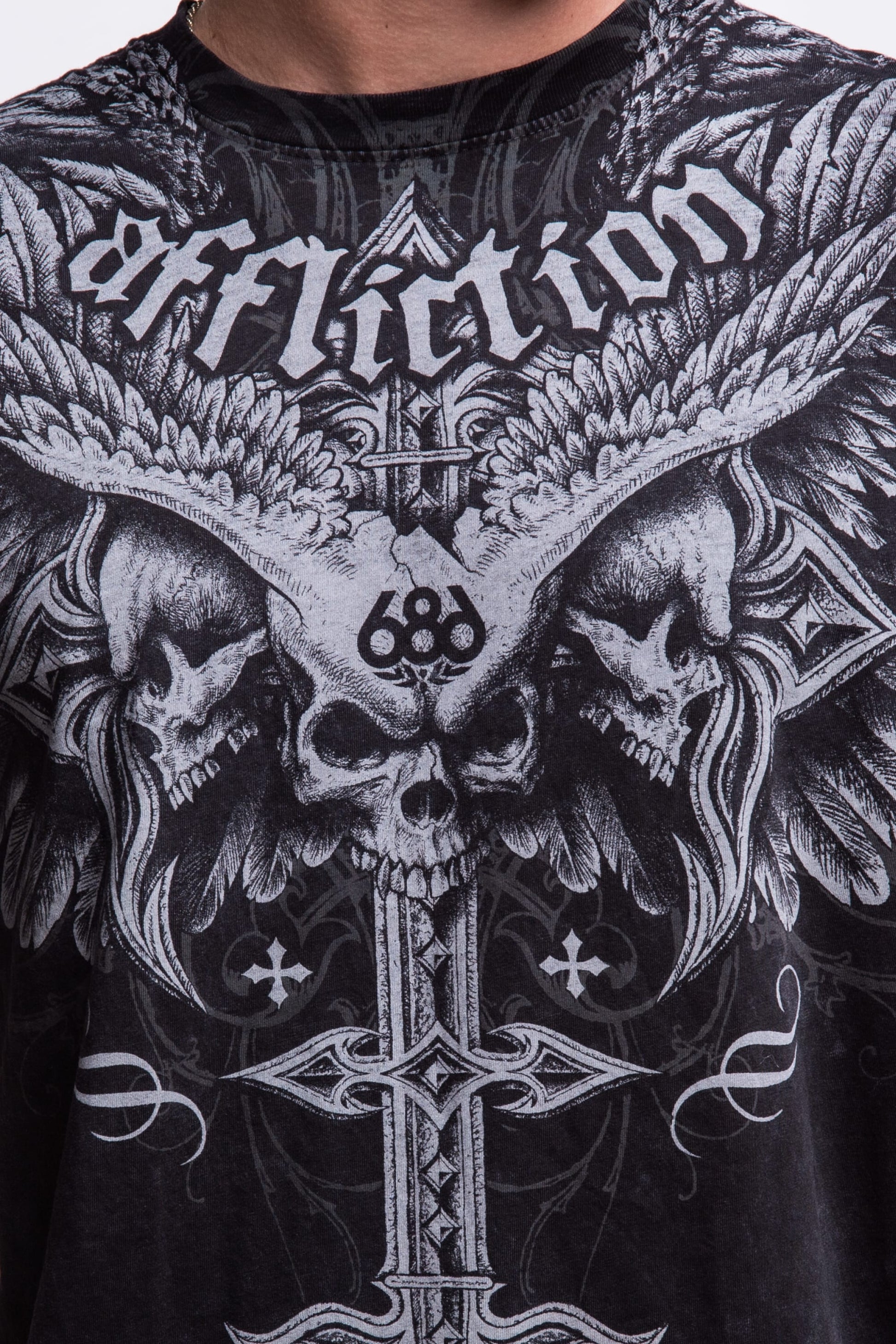 686 Affliction Death Eyes SS Tee | Hot Deal