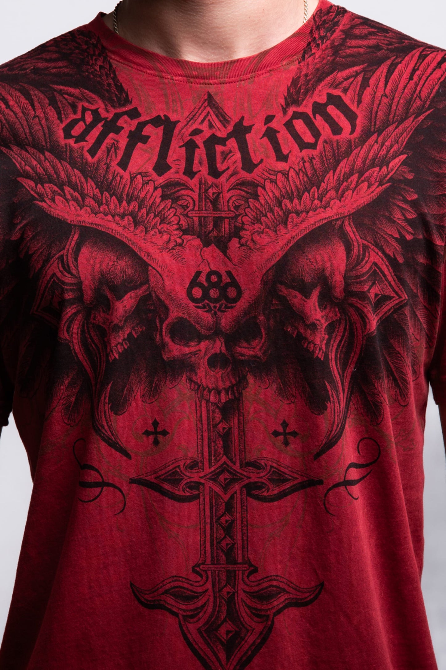 686 Affliction Death Eyes SS Tee | Hot Deal