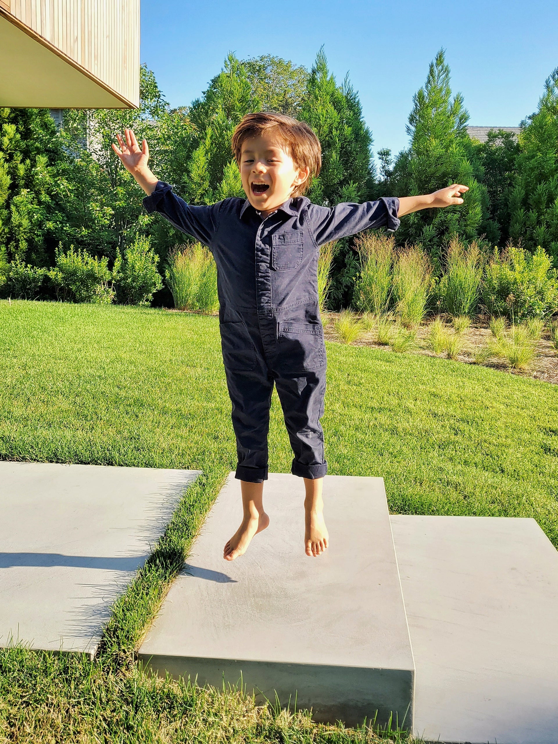 Alex Mill Mini Standard Jumpsuit Dark Navy