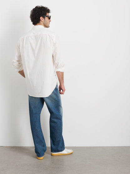 Alex Mill Easy Shirt in Cotton Poplin White