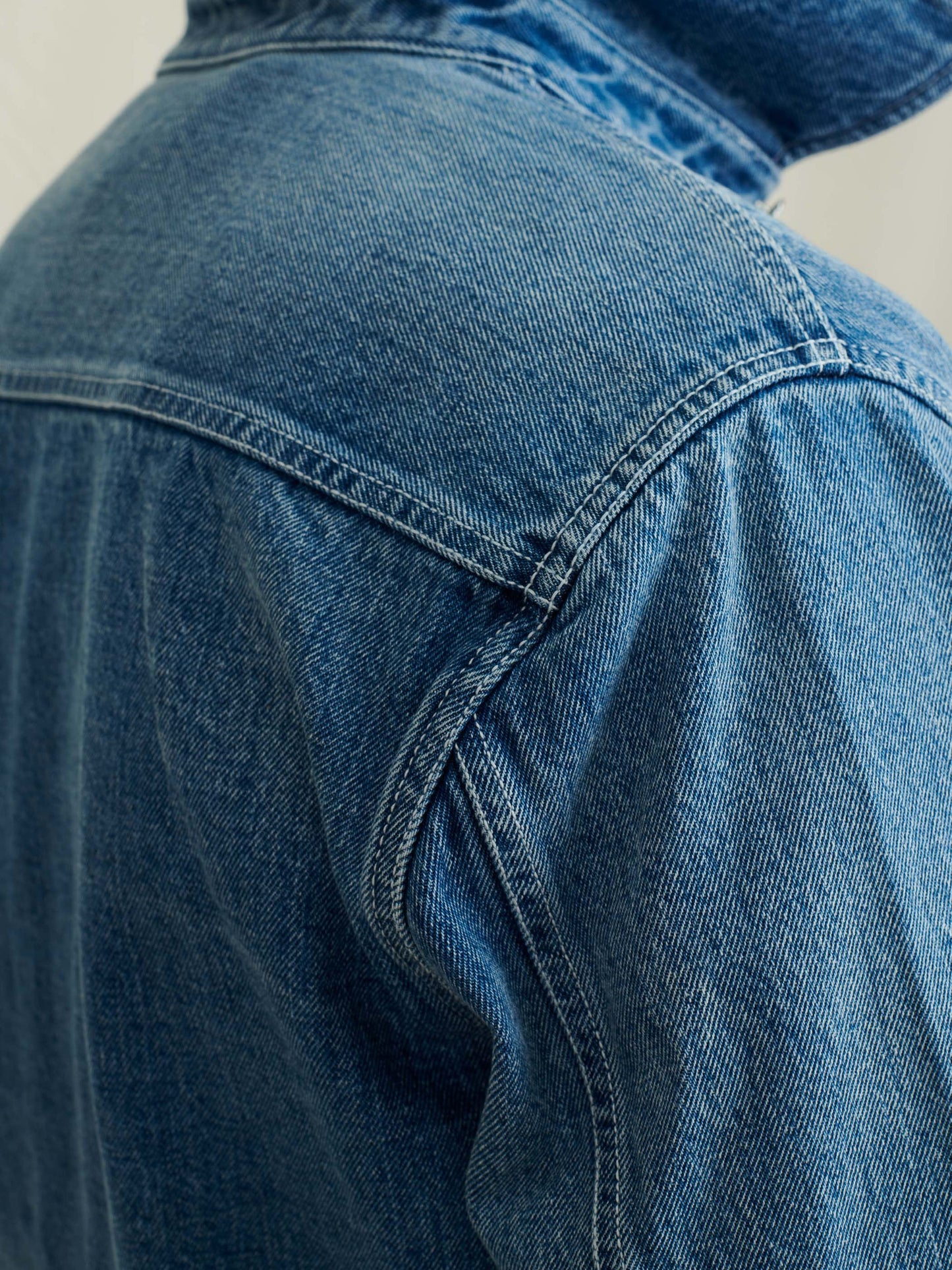 Alex Mill Work Jacket in Vintage Wash Denim