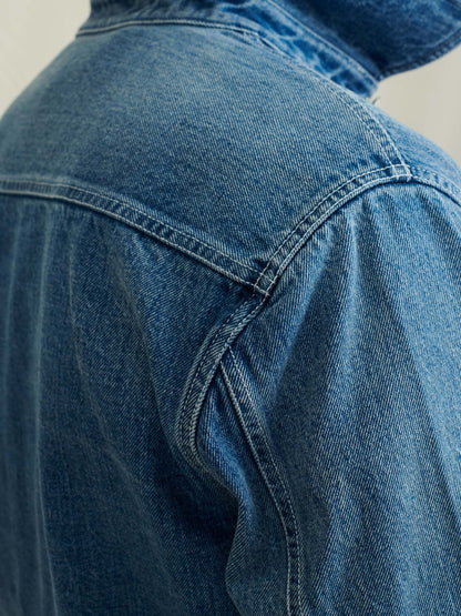 Alex Mill Work Jacket in Vintage Wash Denim