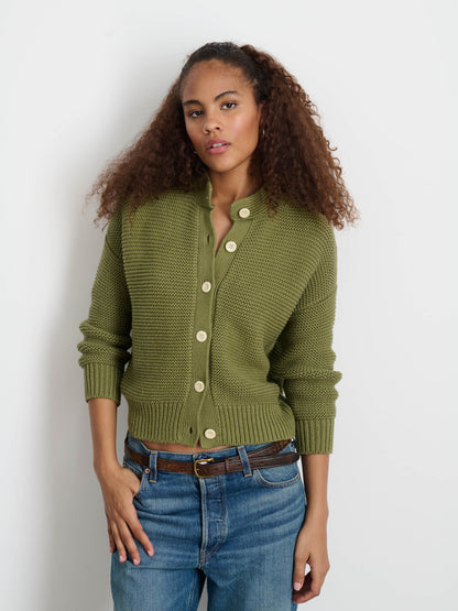 Alex Mill Nico Cardigan in Cotton Faded Grove