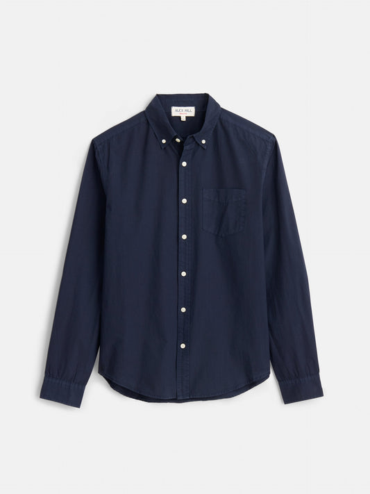 Alex Mill Mill Shirt in Cotton Poplin Dark Navy