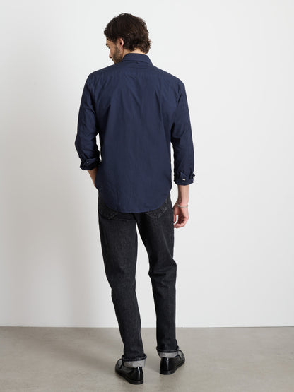 Alex Mill Mill Shirt in Cotton Poplin Dark Navy