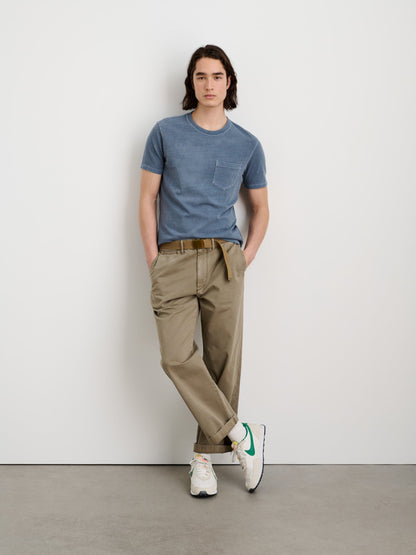 Alex Mill Vintage Wash Pocket Tee Faded Blue