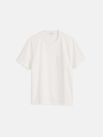 Alex Mill Vintage Wash Pocket Tee Off White
