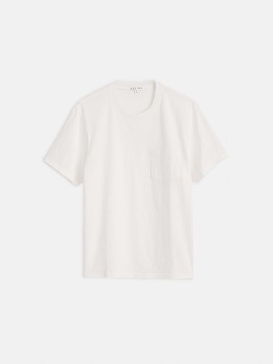 Alex Mill Vintage Wash Pocket Tee Off White