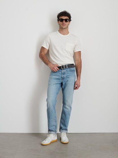 Alex Mill Vintage Wash Pocket Tee Off White