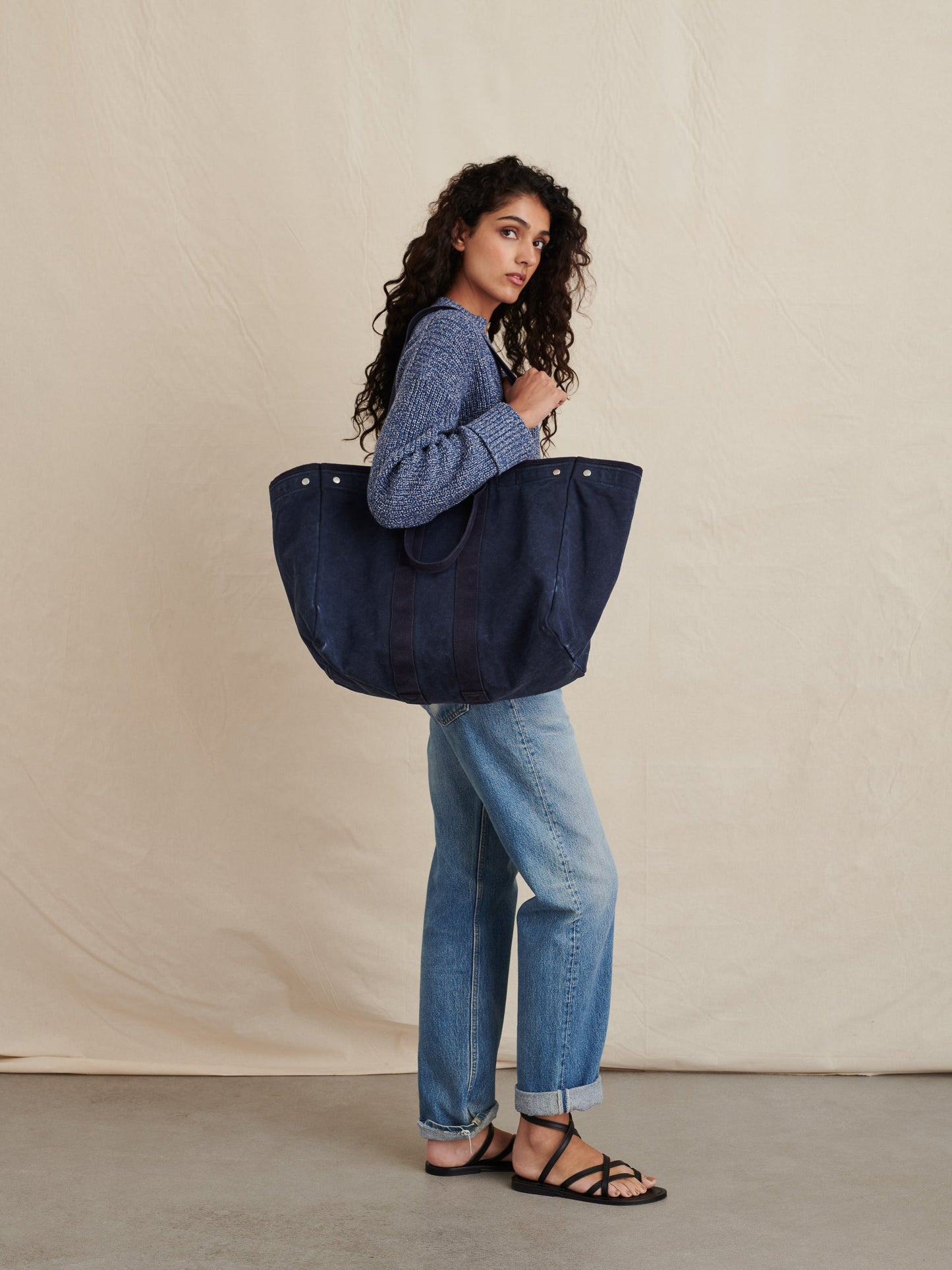 Alex Mill The Perfect Weekend Tote Navy