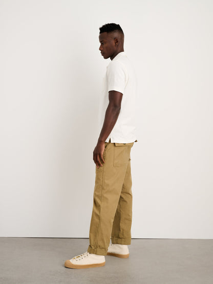 Alex Mill Vintage Wash Polo Off White