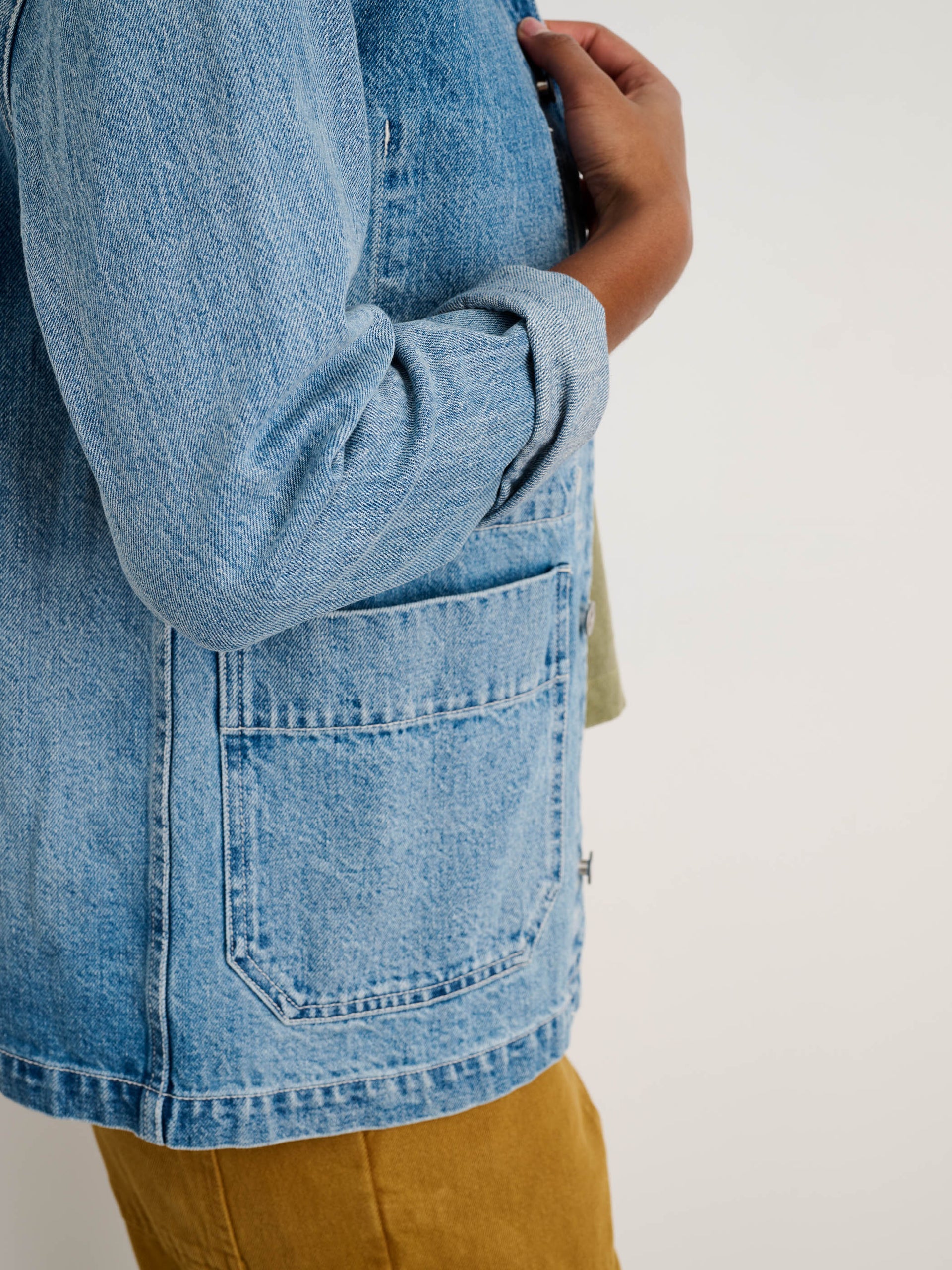 Alex Mill Britt Work Jacket in Denim