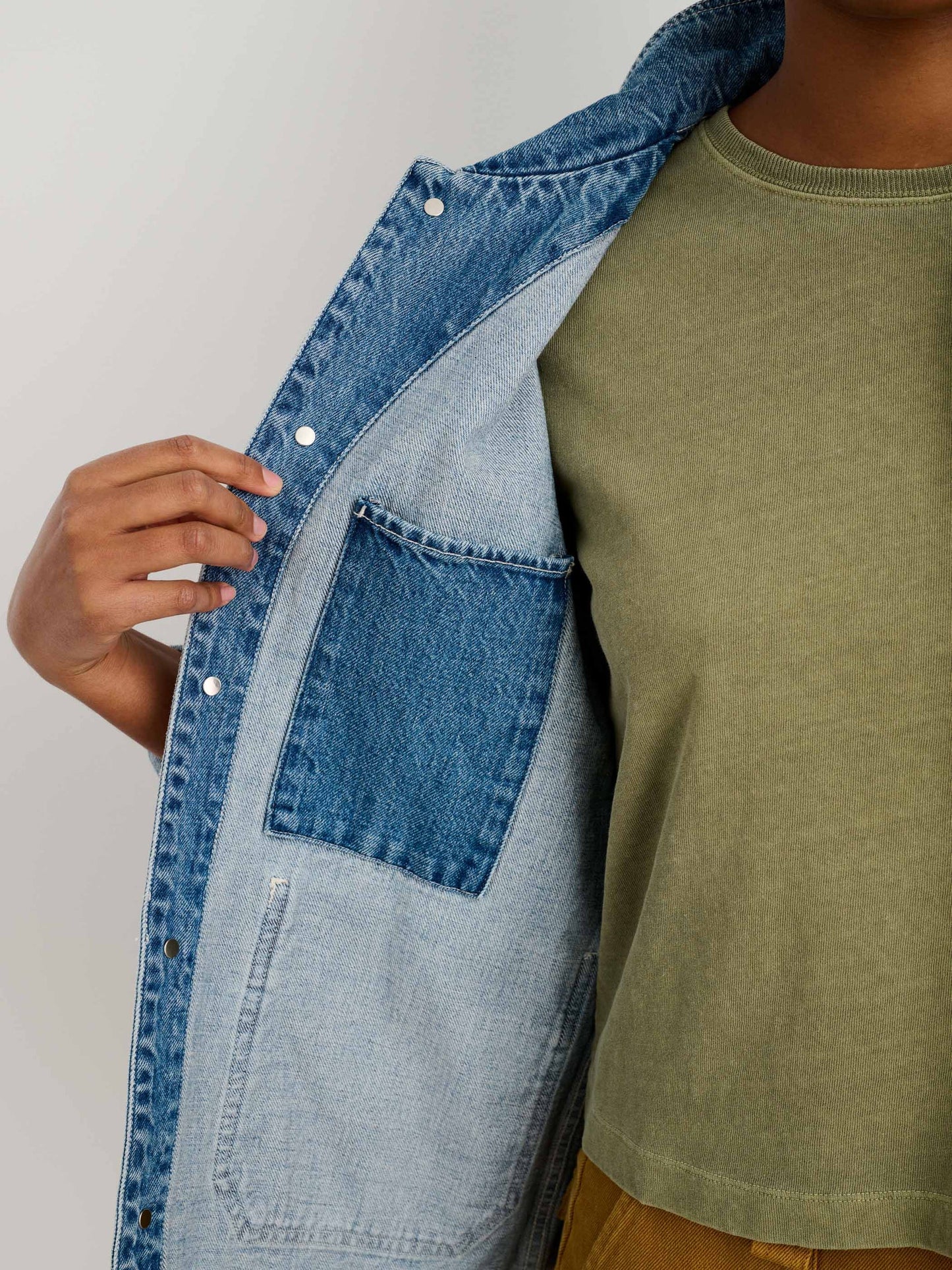 Alex Mill Britt Work Jacket in Denim