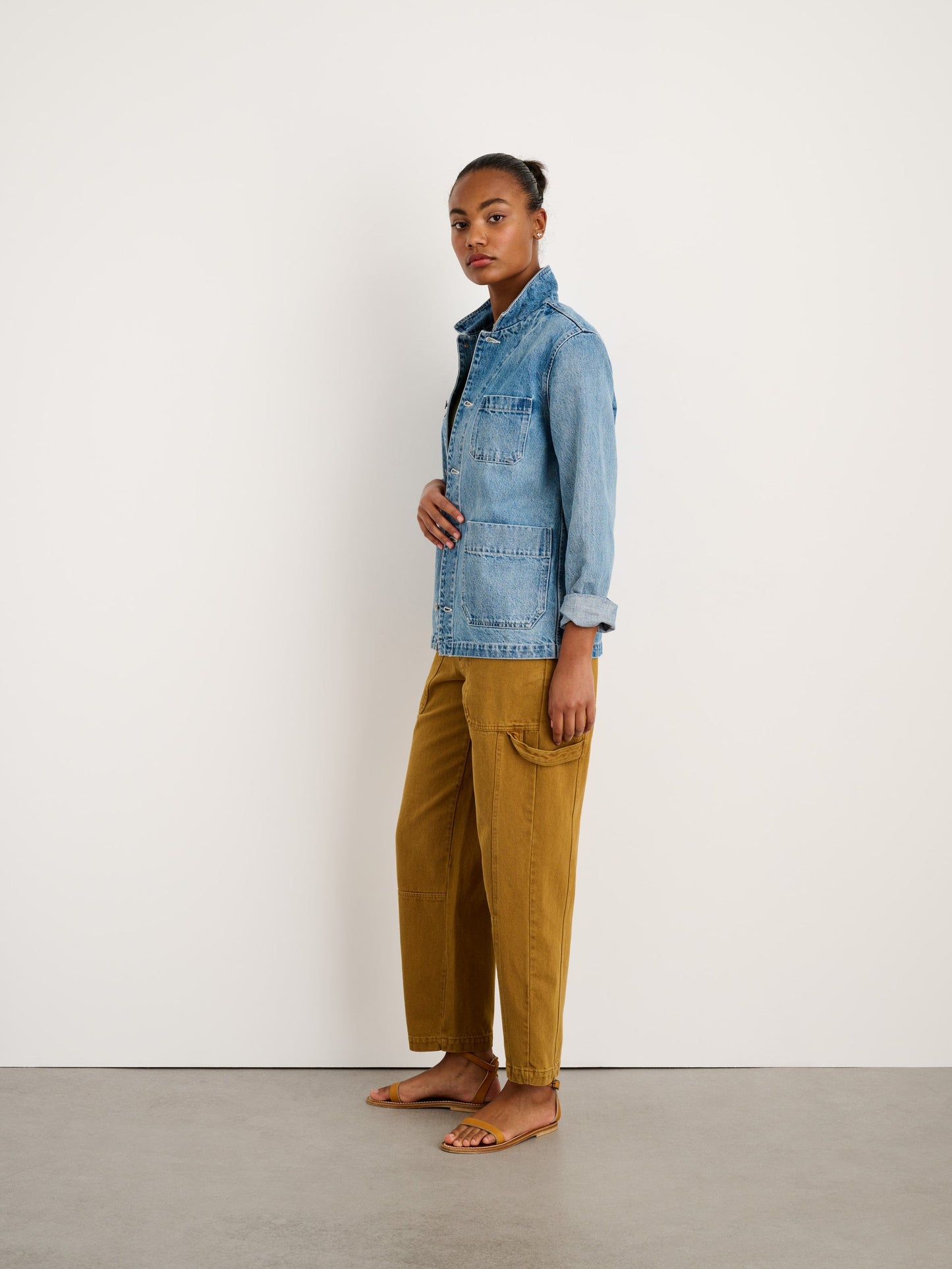Alex Mill Britt Work Jacket in Denim