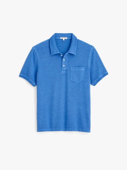 Alex Mill Vintage Wash Polo Washed Cobalt