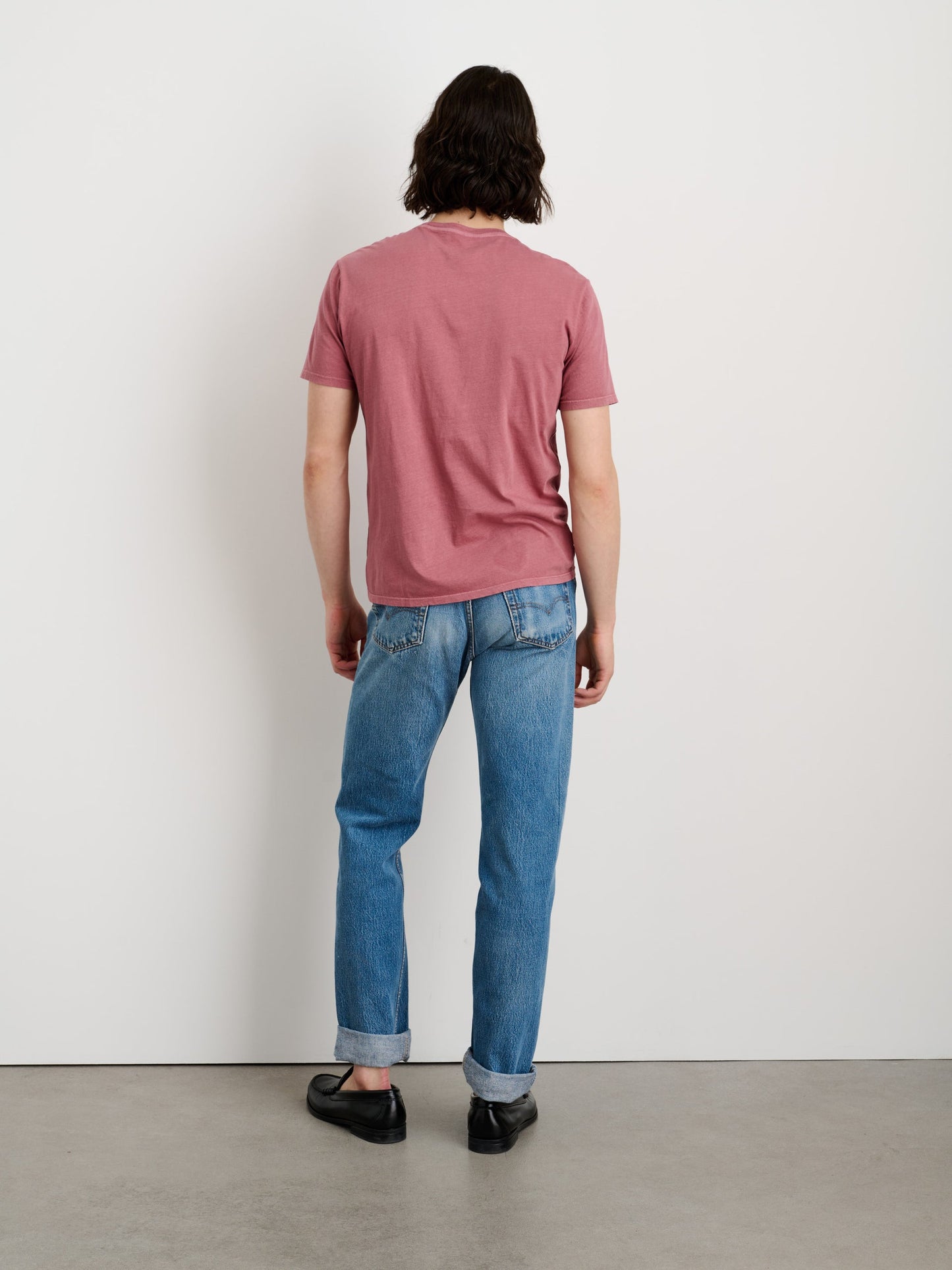 Alex Mill Lightweight Mercer Tee Currant