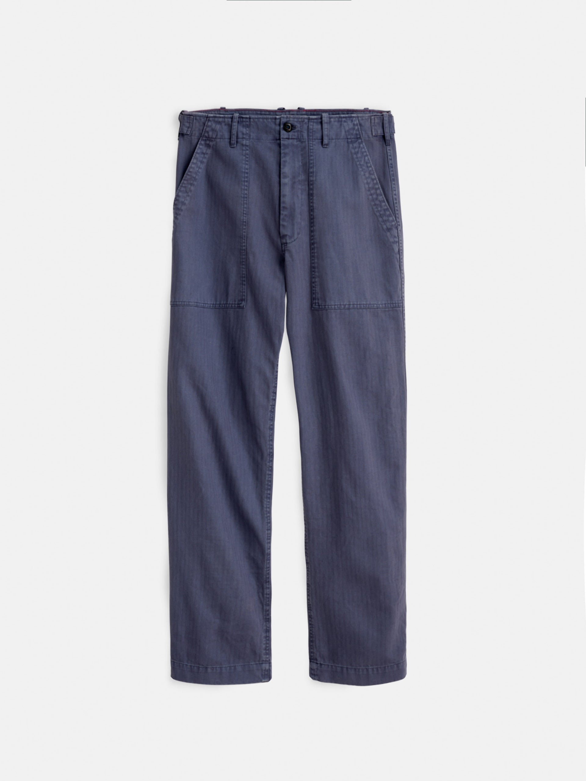 Alex Mill Field Pant in Herringbone Storm Blue