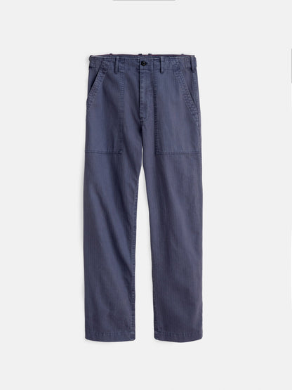 Alex Mill Field Pant in Herringbone Storm Blue