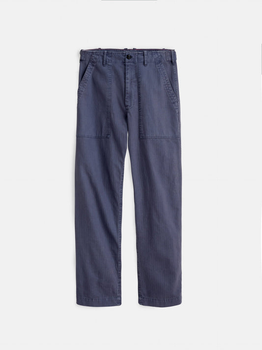Alex Mill Field Pant in Herringbone Storm Blue