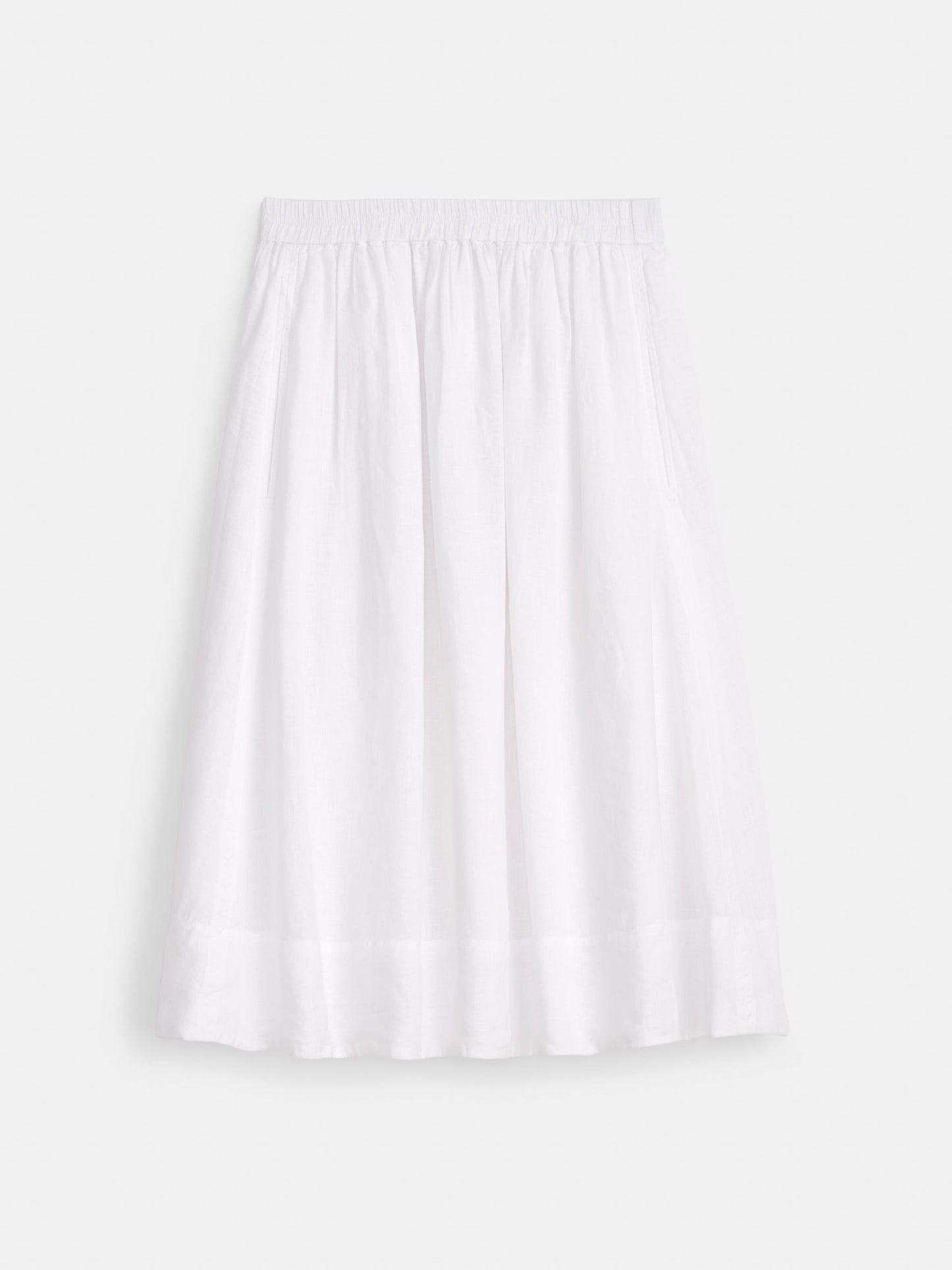 Alex Mill Maddie Skirt in Linen White