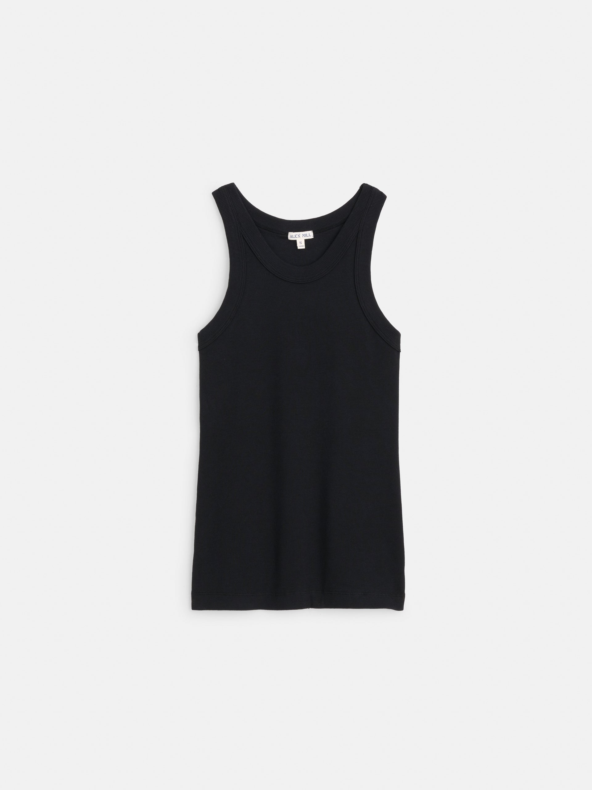 Alex Mill Everyday Rib Tank Black