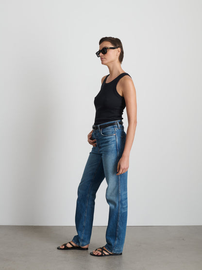 Alex Mill Everyday Rib Tank Black
