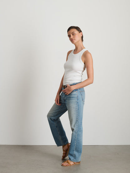 Alex Mill Everyday Rib Tank Sea Salt