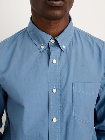 Alex Mill Mill Shirt in Cotton Poplin Faded Delft Blue