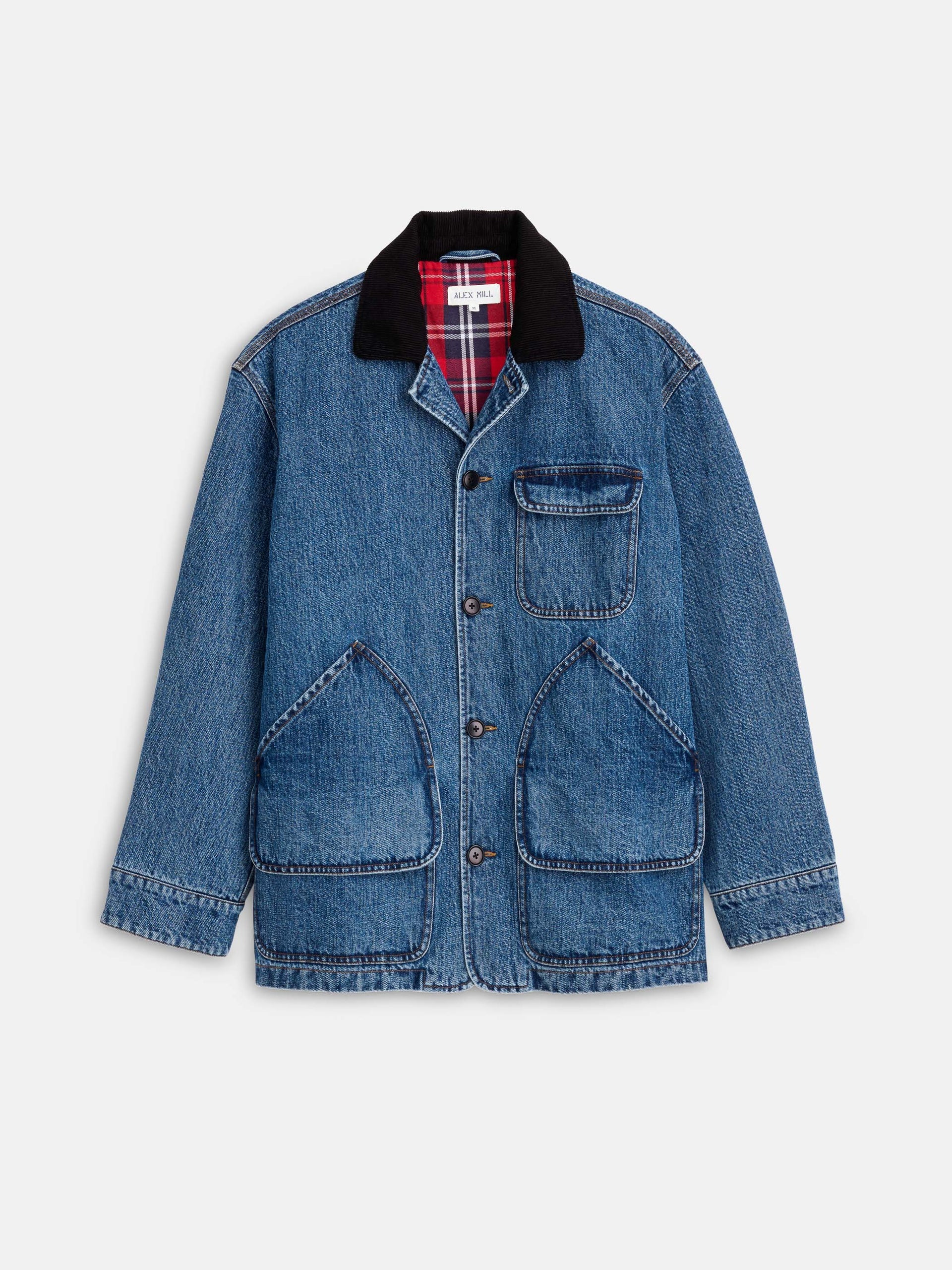 Alex Mill Frontier Jacket In Denim