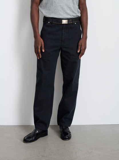Alex Mill Painter Pant in Recycled Denim Washed Black