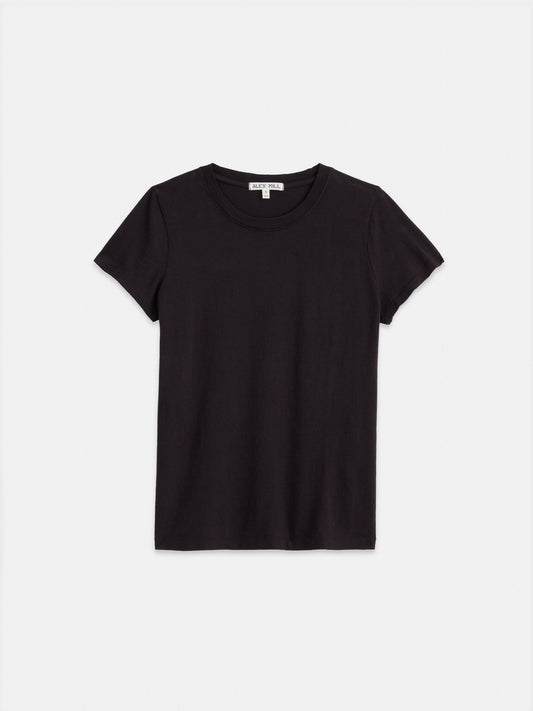 Alex Mill Prospect Tee in Cotton Jersey Black