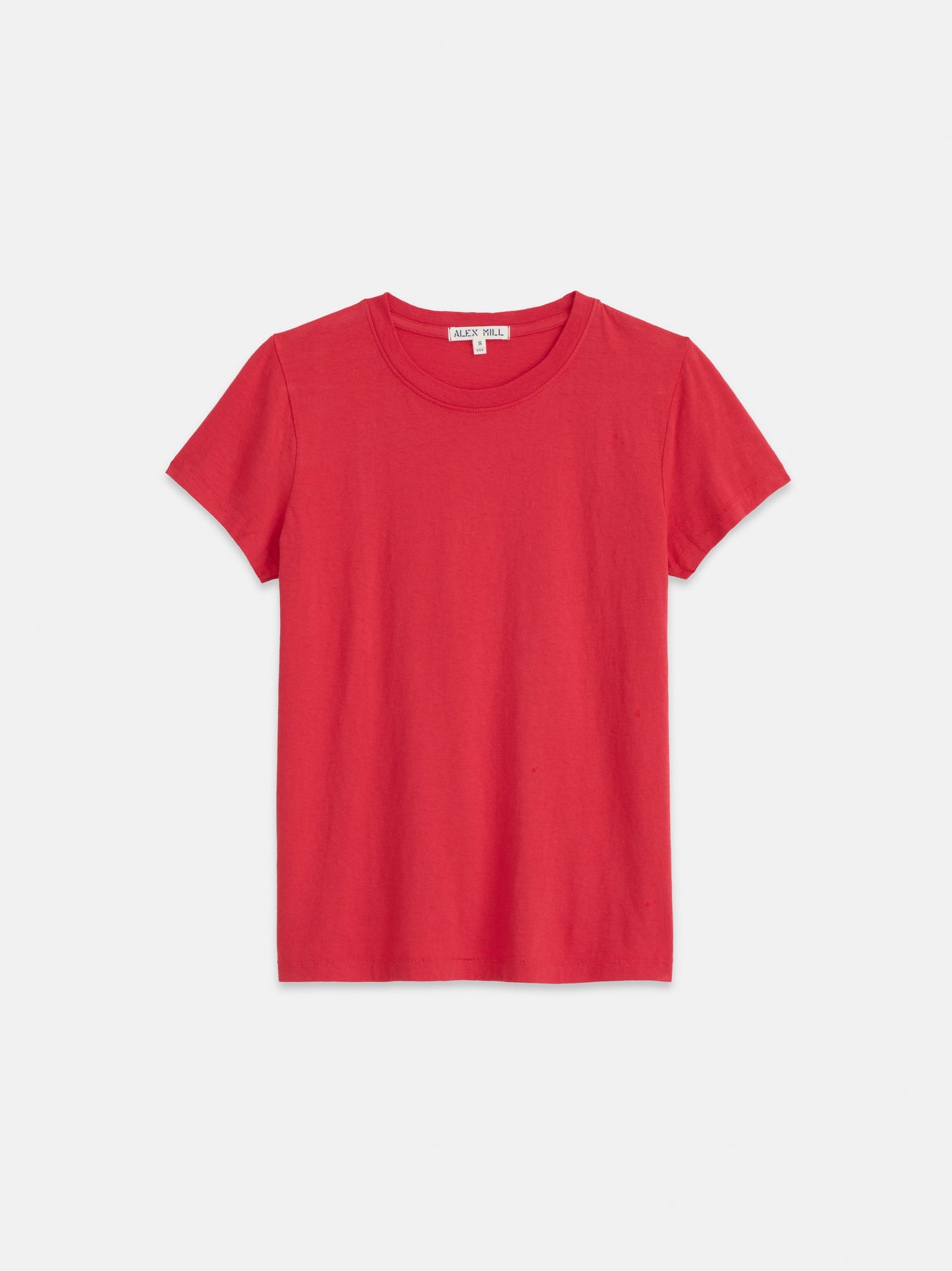 Alex Mill Prospect Tee in Cotton Jersey Cardinal