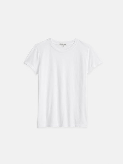 Alex Mill Prospect Tee in Cotton Jersey White