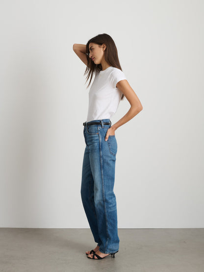 Alex Mill Prospect Tee in Cotton Jersey White