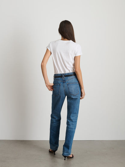 Alex Mill Prospect Tee in Cotton Jersey White