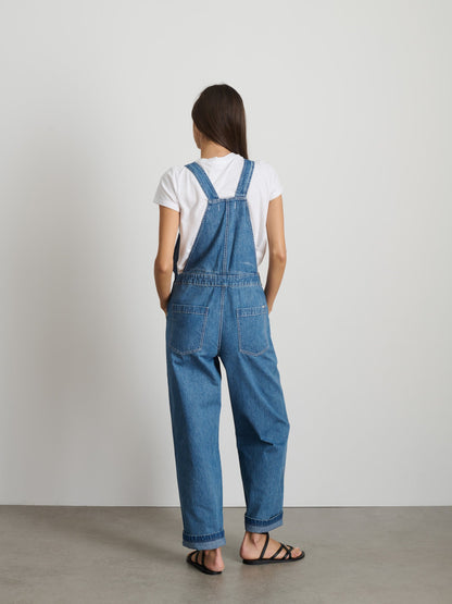 Alex Mill Lili Overall in Denim Paris Medium Wash