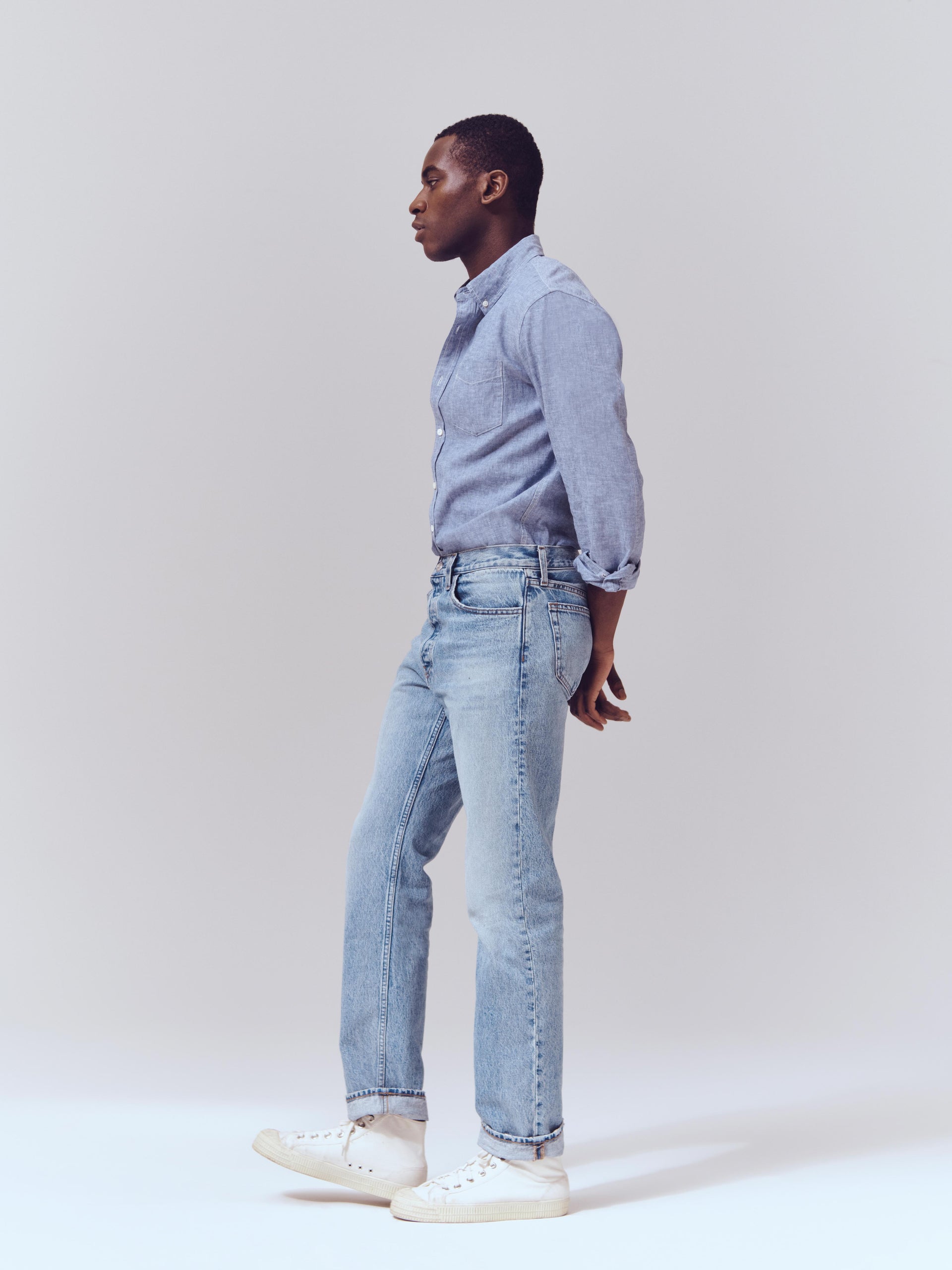 Alex Mill AM Original 5 Pocket Jean Vintage Light Indigo