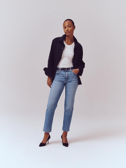 Alex Mill Amber Mid-Rise Slim Vintage Light Indigo