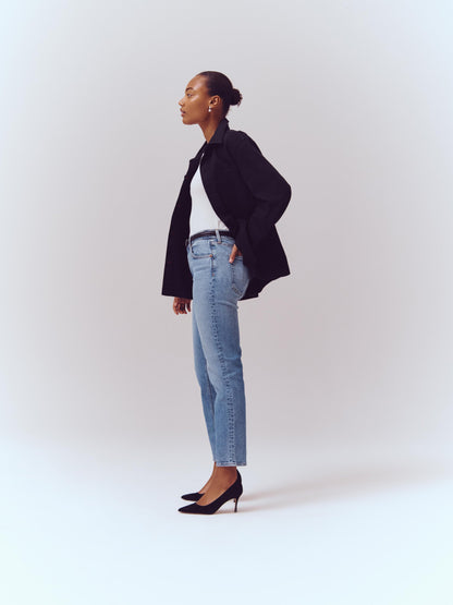 Alex Mill Amber Mid-Rise Slim Vintage Light Indigo