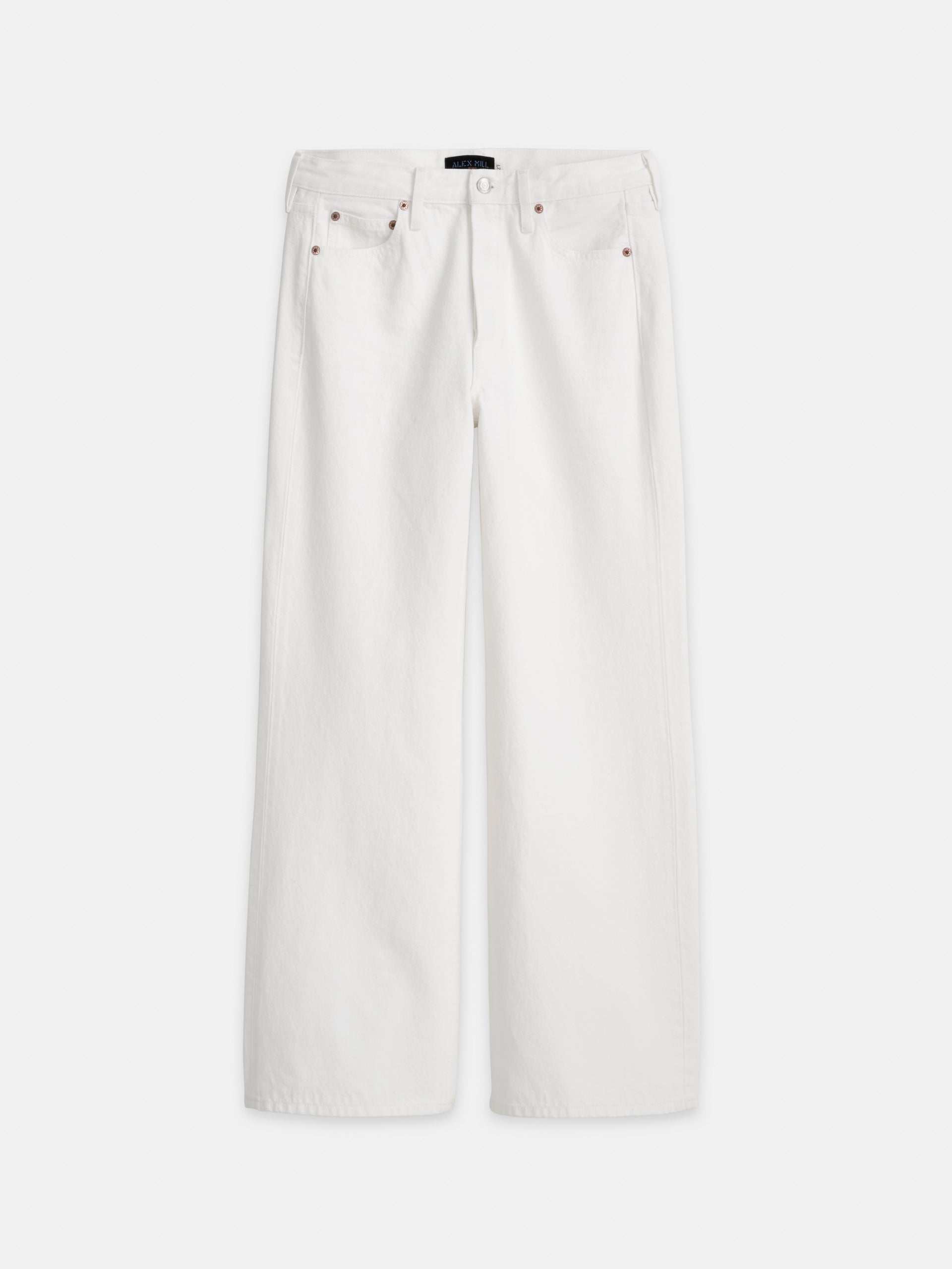 Alex Mill Alek Wide Leg Jean Sea Salt