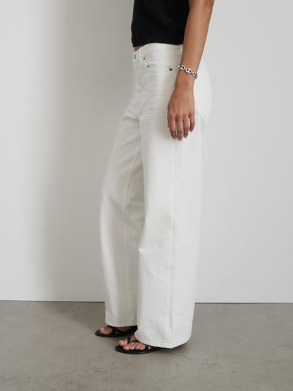 Alex Mill Alek Wide Leg Jean Sea Salt