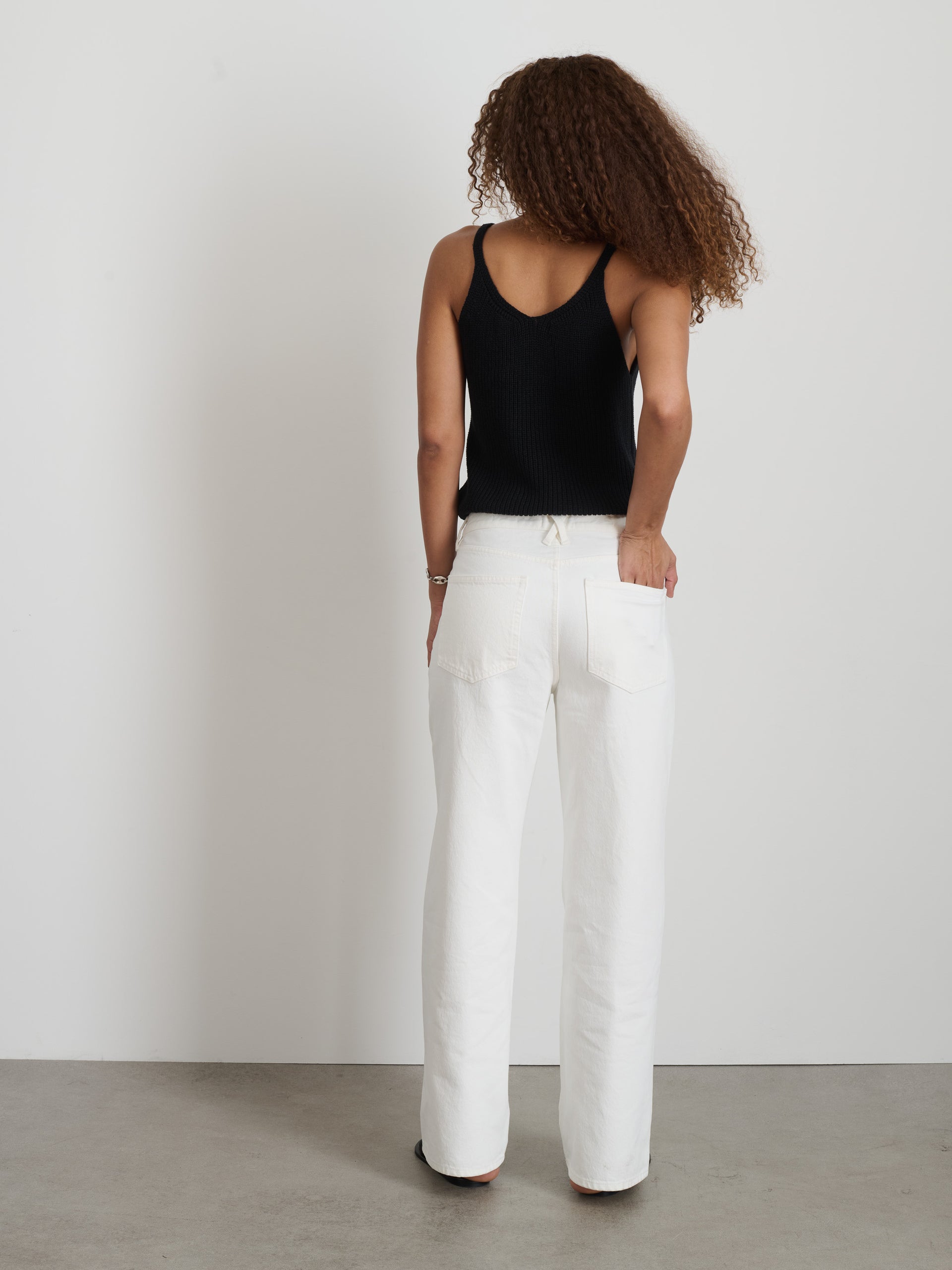 Alex Mill Alek Wide Leg Jean Sea Salt