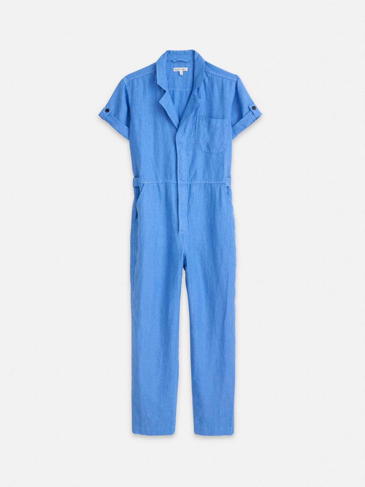 Alex Mill Jumpsuit in Linen French Blue