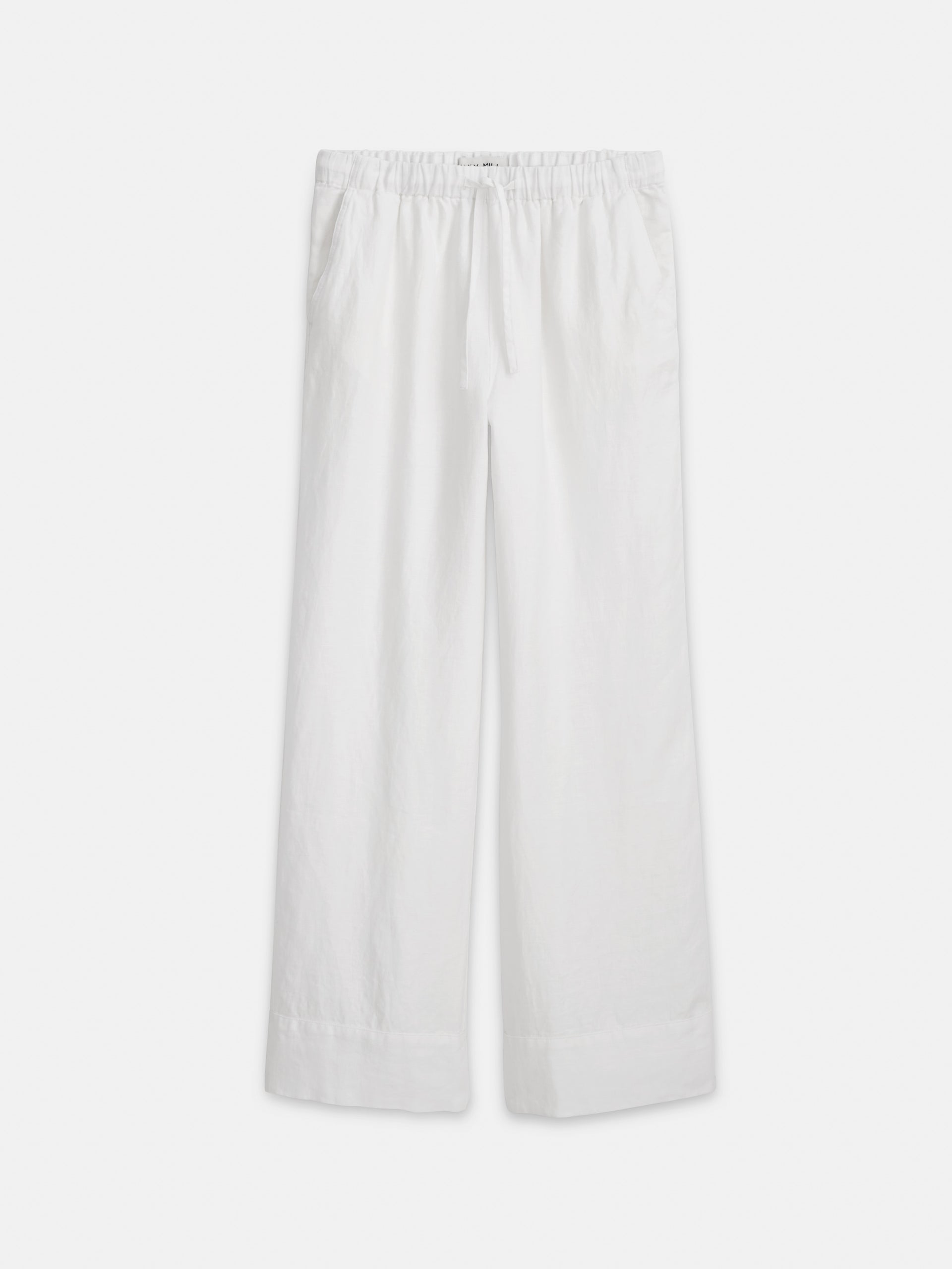 Alex Mill Riley Pant In Linen Off White