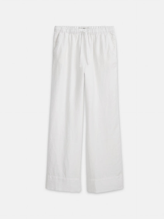 Alex Mill Riley Pant In Linen Off White