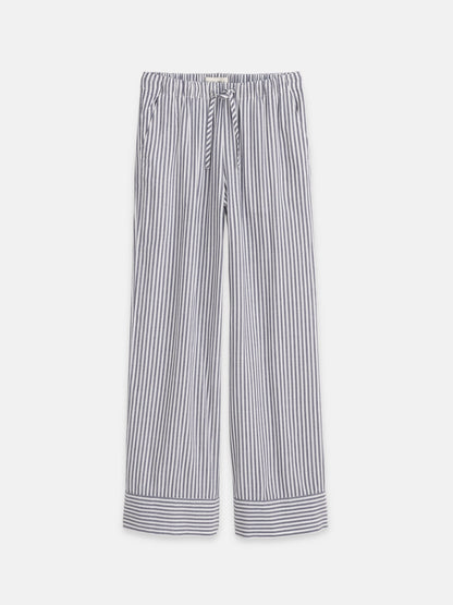 Alex Mill Riley Pant In Stripe Blue/White
